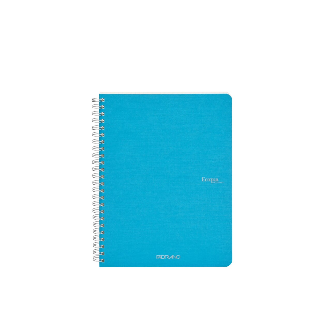 Fabriano Ecoqua Original Spiral-Bound Notebook, A5, 70 Sheets